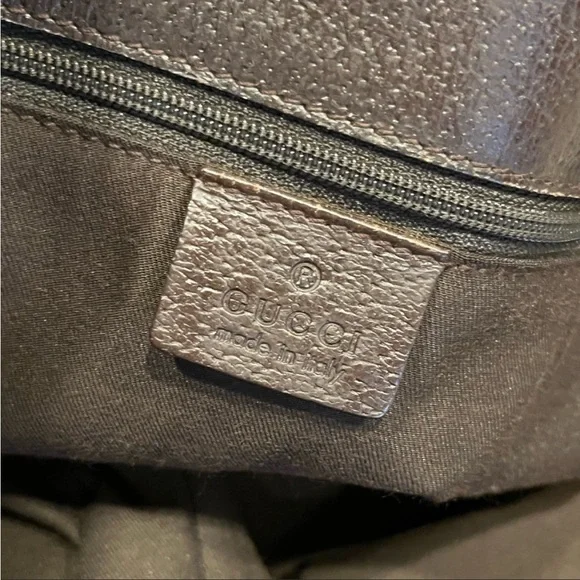 EXCELLENT CONDITION! Authentic Gucci Abbey Eclipse Shoulder Bag Handbag Purse - Picture 12 of 14